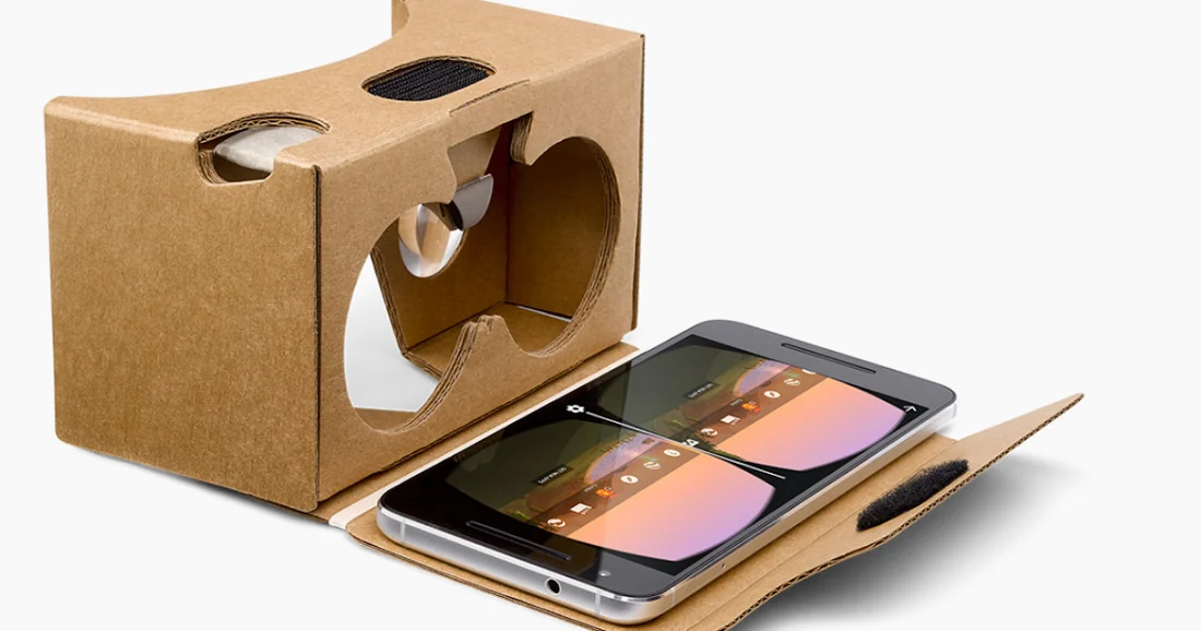 Visual for this record: Google Cardboard turned any phone into a stereoscope