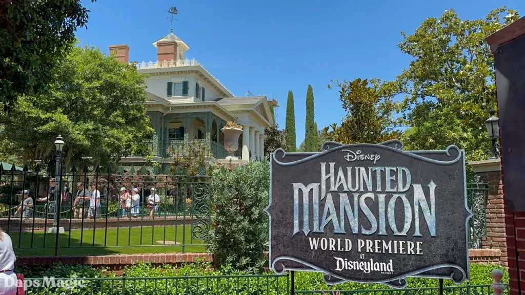 Visual for this record: Disneyland's own archive leaves the Haunted Mansion's tricks unnamed