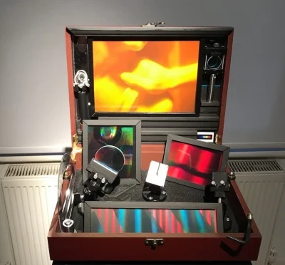 Visual published with the cited source for this record: One collector's hologram archive began with unsold gallery stock
