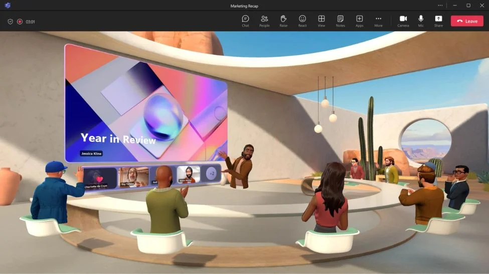 Visual for this record: Microsoft Mesh promised photoreal selves, shipped avatars