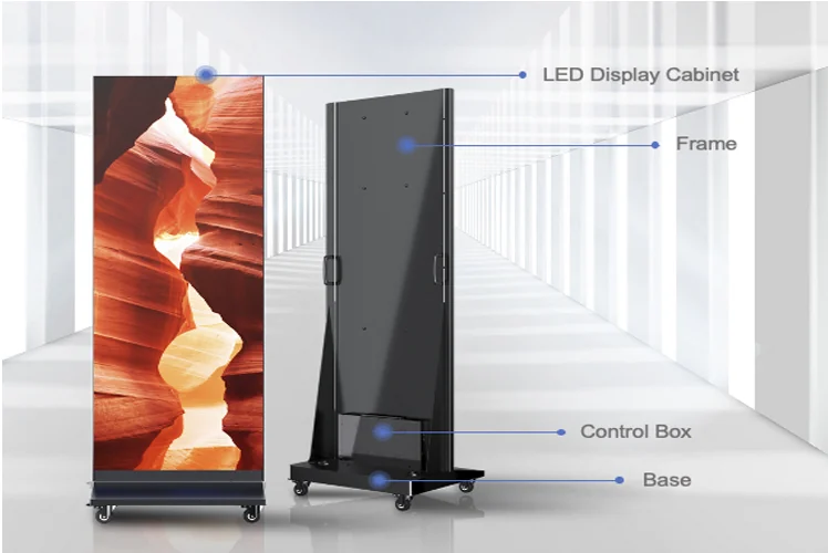 Visual for this record: Proto's cabinet is a display panel, not a wavefront