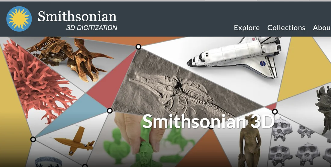 Visual for this record: The Smithsonian's own digitization office outlines its 3D programme