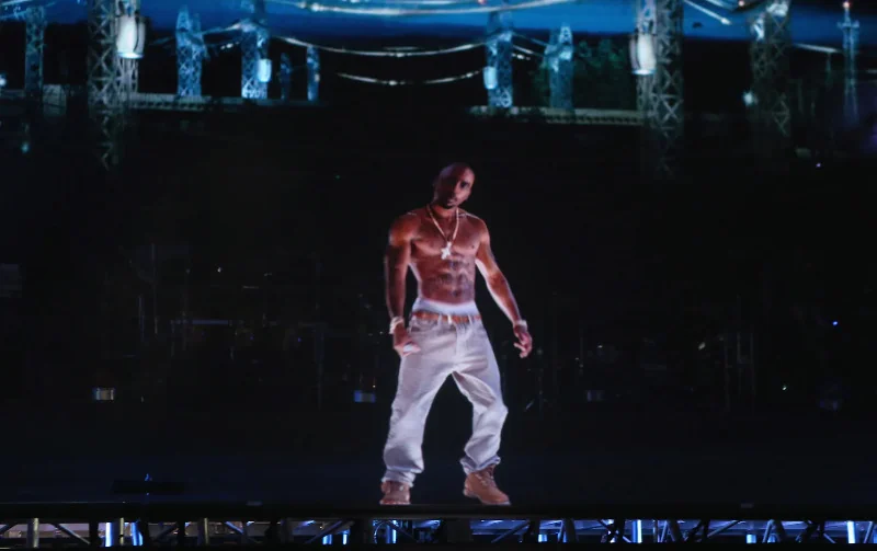 Visual for this record: Digital Domain's own filings never called Tupac's return a hologram
